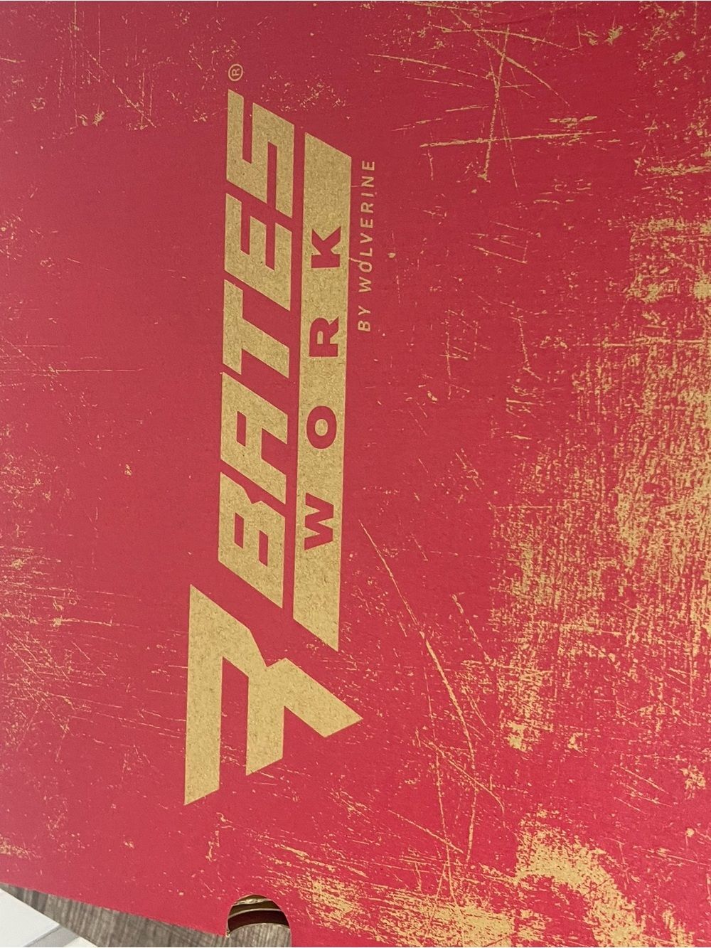 Bates Red Work Boot Box - Picture 9 of 9